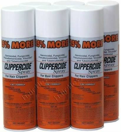 12 Pcs Clippercide Spray - For Hair Clippers 5 in 1 Formula (15 Oz.) 25% extra free - Image 2